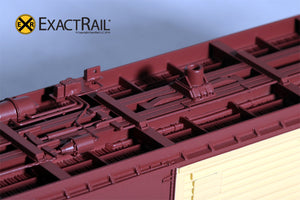 HO Scale: PC&F 6033 Boxcar : BAEX - ExactRail Model Trains - 4