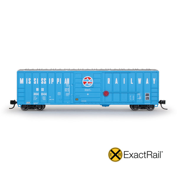 N Scale: Evans 5277 Boxcar - Mississippian Railway - ExactRail