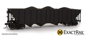 Coal Loads - Bethlehem 3483 Hopper - ExactRail Model Trains - 2