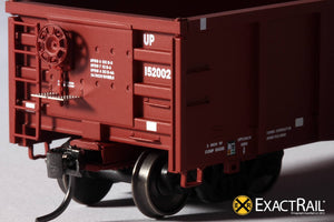 X - Thrall 2743 Gondola : UP - ExactRail Model Trains - 3