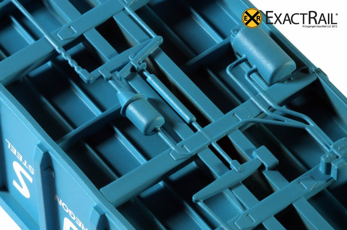 Thrall 2743 Gondola : CW - ExactRail Model Trains - 3