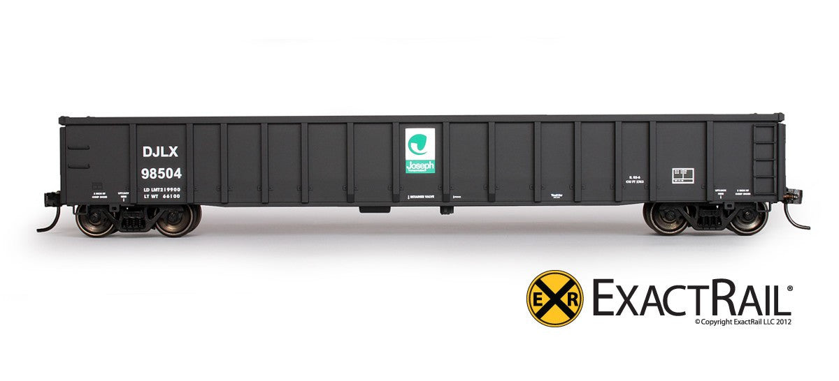 Thrall 2743 Gondola : DJLX - ExactRail Model Trains - 2