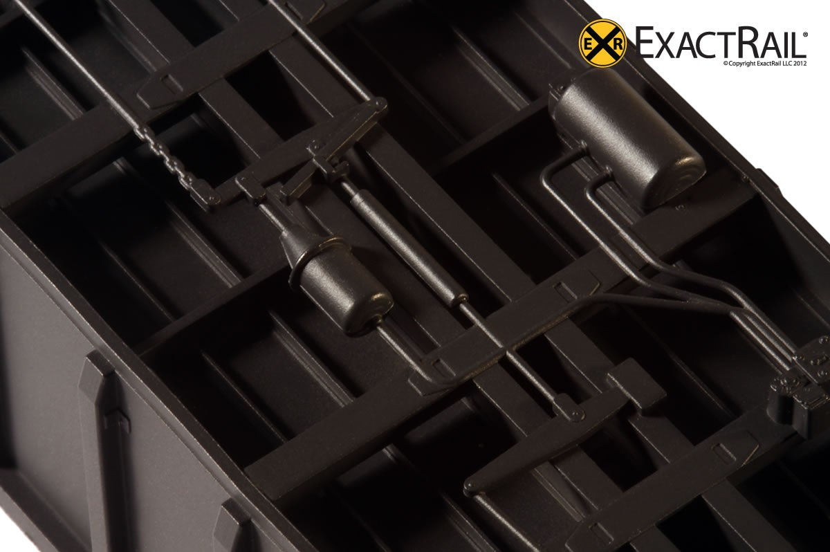 Thrall 2743 Gondola : DJLX - ExactRail Model Trains - 3