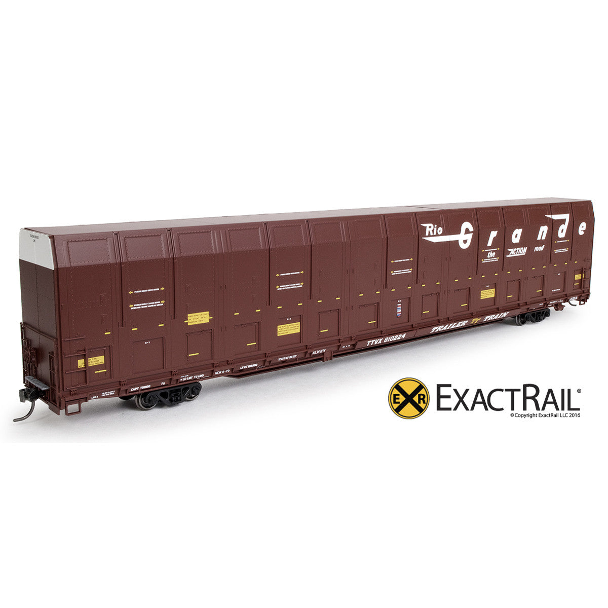 HO Scale: Vert-A-Pac Autorack - DRGW
