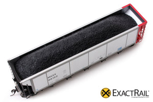 Johnstown America AutoFlood ll Coal Hopper : MAXX - ExactRail Model Trains - 3