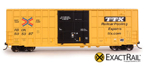 Trinity 6275 Plug Door Boxcar - FBOX 2004 'As Delivered' - ExactRail Model Trains - 2