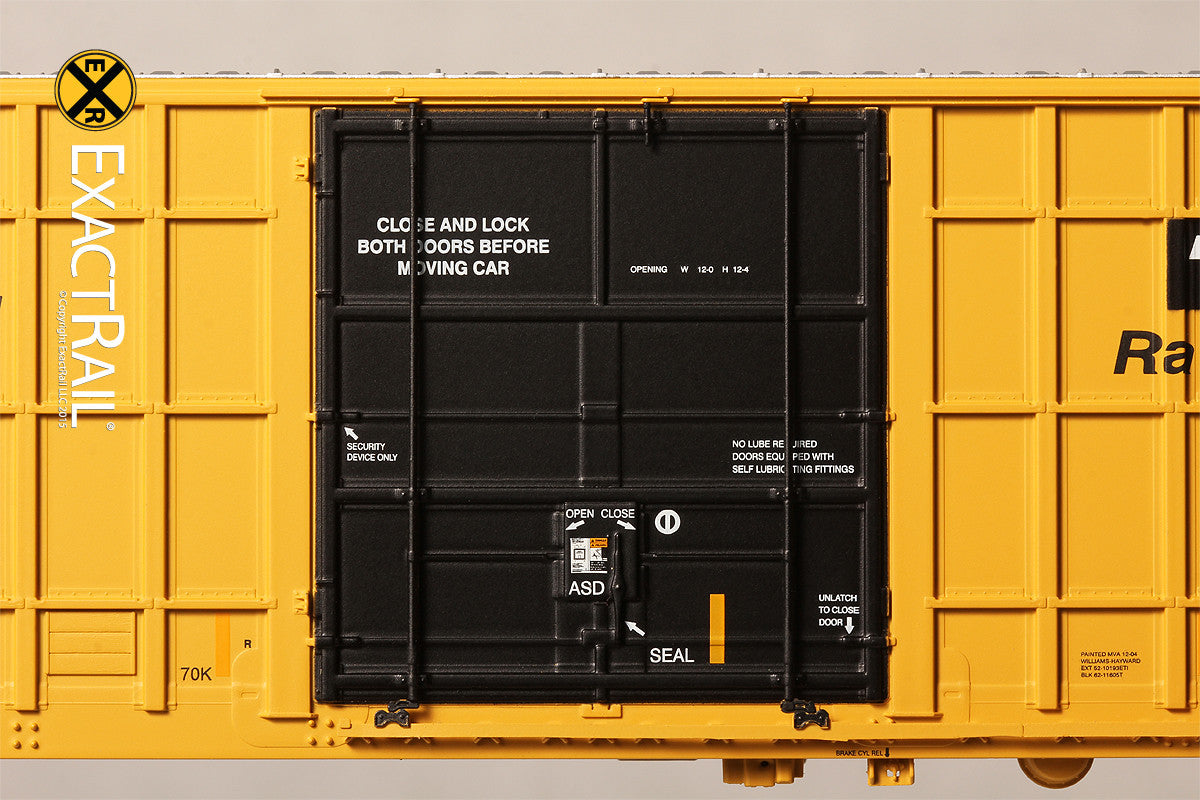 Trinity 6275 Plug Door Boxcar - FBOX 2004 'As Delivered' - ExactRail Model Trains - 4