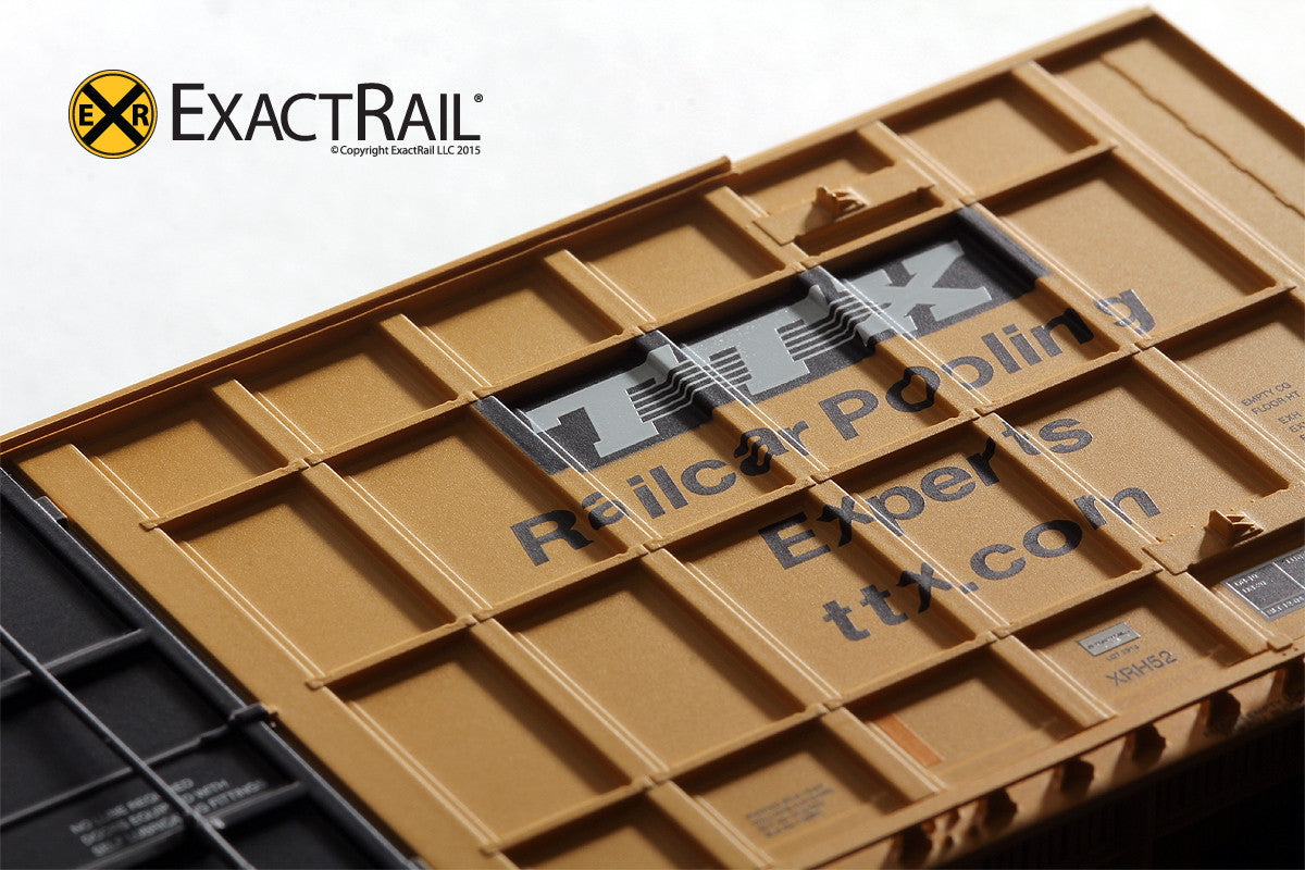 Trinity 6275 Plug Door Boxcar - FBOX 2004 'As Delivered' - ExactRail Model Trains - 6