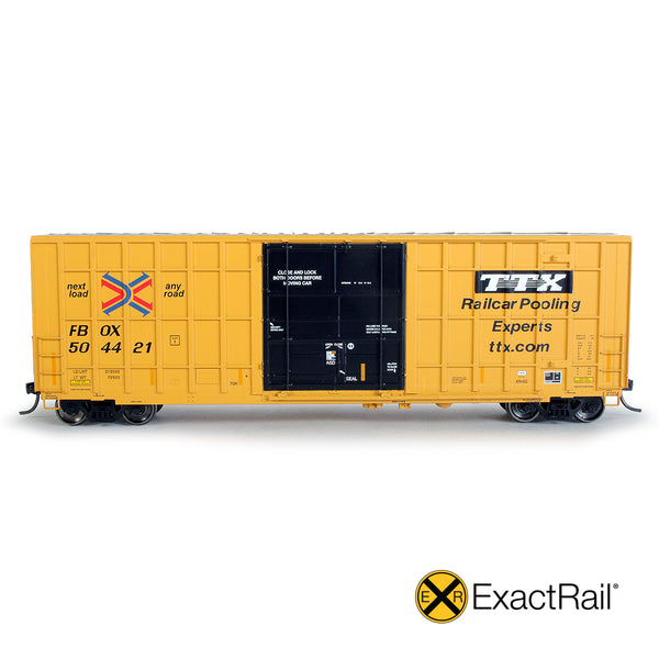 Boxcar TTX Trinity Forward Thinking FBOX HO | ExactRail