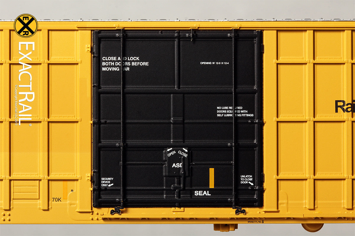 Trinity 6275 Plug Door Boxcar - FBOX #504634 'Forward Thinking' Repaint - ExactRail Model Trains - 4