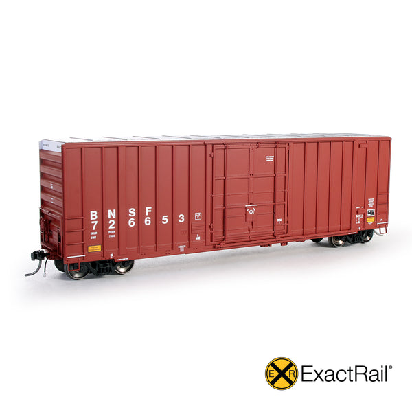 n.hosino 作品 HO Scale: Gunderson 6269 Boxcar - BNSF - ExactRail Model Trains