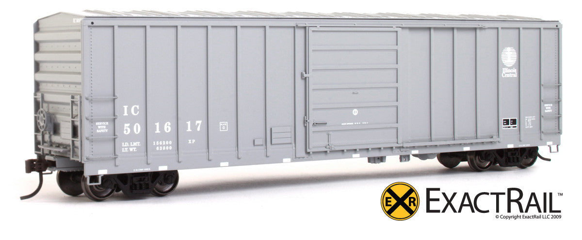 X - Evans 5277 Box Car : IC - ExactRail Model Trains - 1