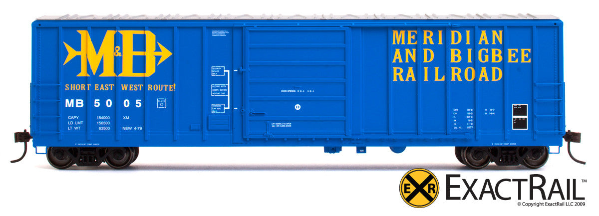 X - Evans 5277 Box Car : MB - ExactRail Model Trains - 5