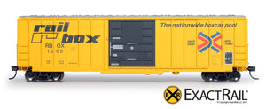X - Evans-USRE 5277 Box Car (Early) : RBOX - ExactRail Model Trains - 2