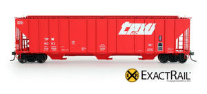 Evans 4780 Covered Hopper : TPW - ExactRail Model Trains - 2