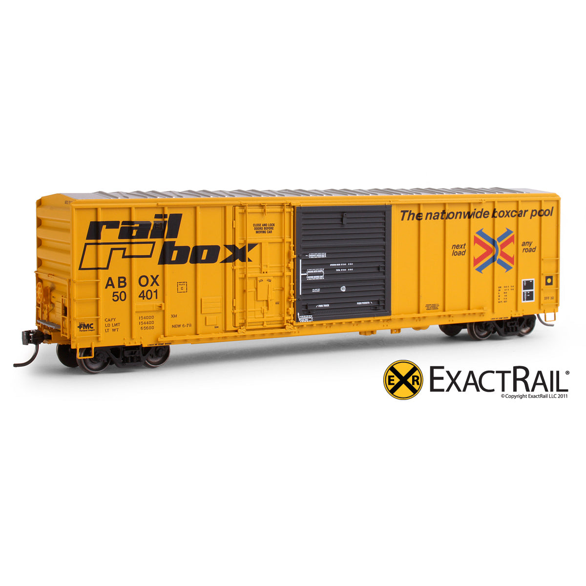 HO Scale: FMC 5277 Combo Door Box Car - ABOX