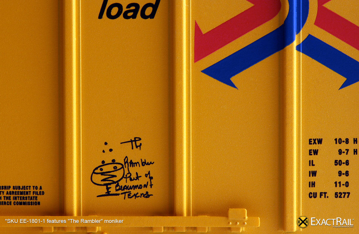 X - FMC 5277 Combo Door Box Car : ABOX - ExactRail Model Trains - 4