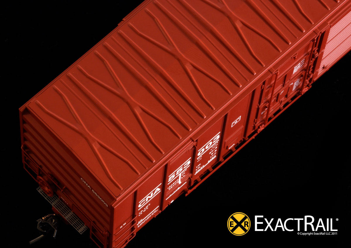 X - FMC 5277 Combo Door Box Car : CN - ExactRail Model Trains - 6