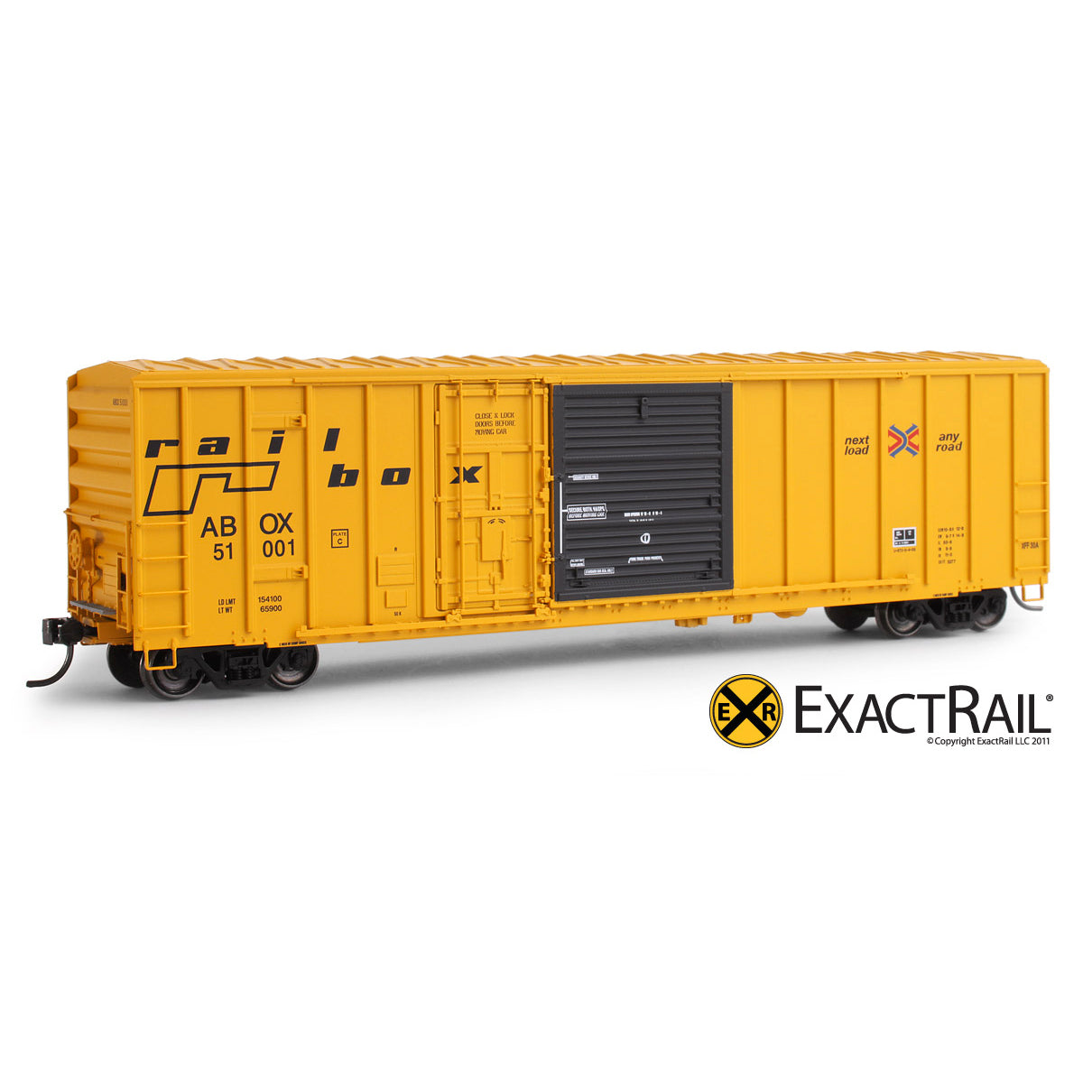 HO Scale: FMC 5277 Combo Door Box Car - ABOX (Late)