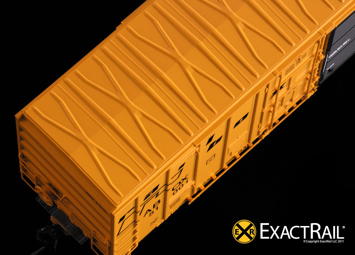 X - FMC 5277 Combo Door Box Car : ABOX (Late) - ExactRail Model Trains - 3
