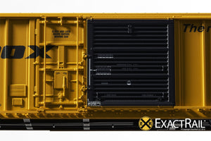 FMC 5277 "Combo Door" Boxcar : ABOX : As Delivered - 11 Panel Roof - ExactRail Model Trains - 5