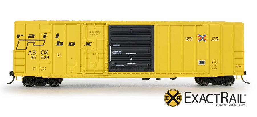 HO Scale: FMC 5277 "Combo Door" Boxcar - ABOX - Repaint Scheme - 9 Panel Roof