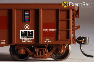 X - Thrall 2244 15-Panel Gondola - Heavy Top Chord : CR - ExactRail Model Trains - 5