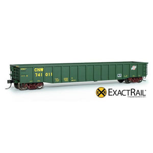 HO Scale: Thrall 2244 15-Panel Gondola - Heavy Top Chord - Chicago North Western