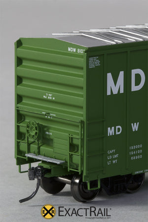 FMC 5327 12’-0 Plug Door Boxcar : MDW - ExactRail Model Trains - 3