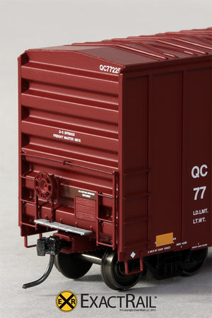 FMC 5327 12’-0 Plug Door Boxcar : QC : 77225 - ExactRail Model Trains - 3