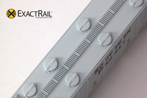 X - N - PS-2CD 4000 Covered Hopper : SP - ExactRail Model Trains - 6