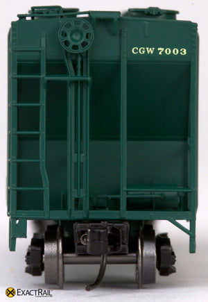 X - N - PS-2CD 4000 Covered Hopper : CGW - ExactRail Model Trains - 7