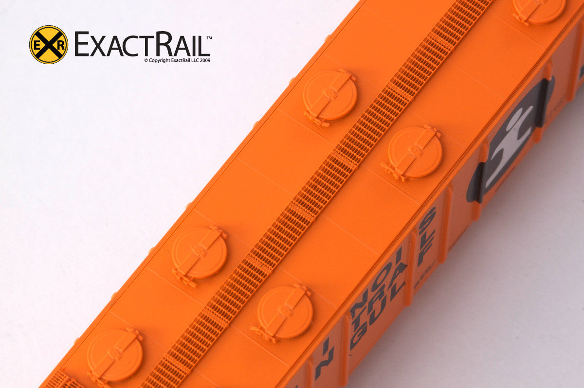 X - N - PS-2CD 4000 Covered Hopper : ICG - ExactRail Model Trains - 2