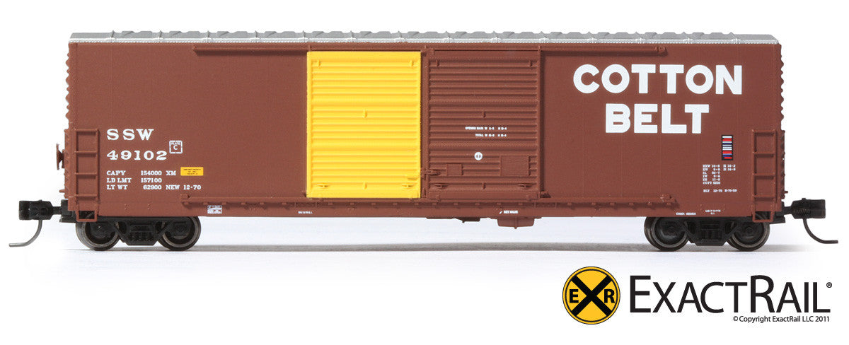 X - Gunderson 5200 Box Car : SSW - ExactRail Model Trains - 2