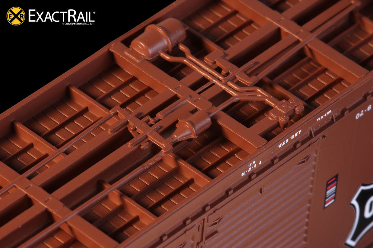 X - Gunderson 5200 Box Car : SLSF - ExactRail Model Trains - 4