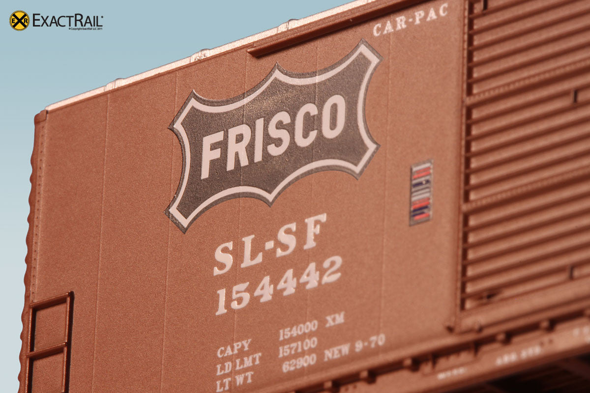 X - Gunderson 5200 Box Car : SLSF - ExactRail Model Trains - 6