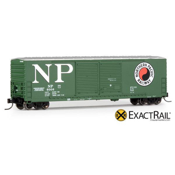 N Scale: Gunderson 5200 Box Car - NP