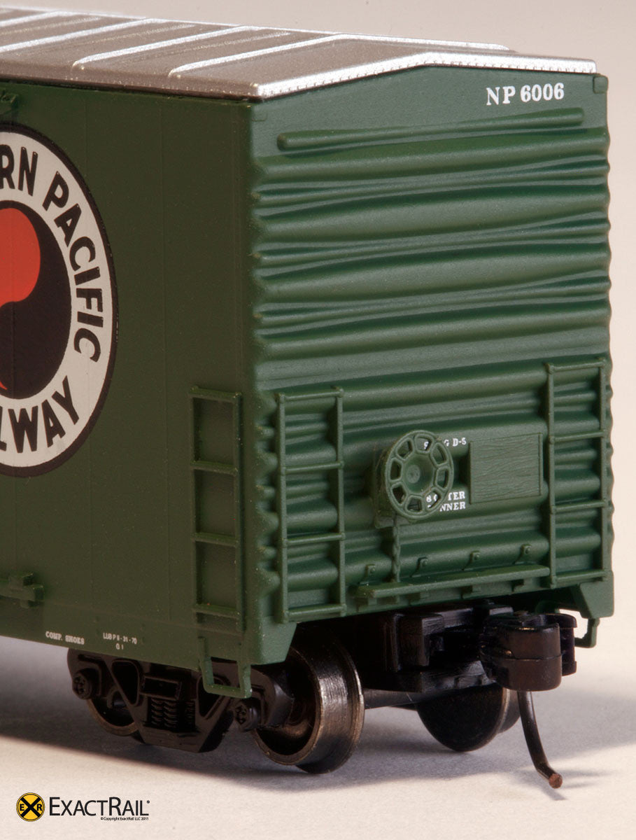 X - Gunderson 5200 Box Car : NP - ExactRail Model Trains - 2