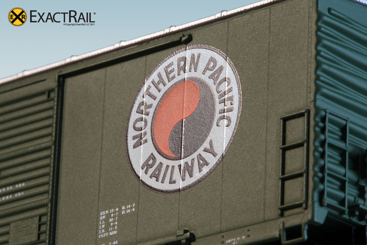 X - Gunderson 5200 Box Car : NP - ExactRail Model Trains - 3