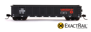 X - N -Gunderson 2420 Gondola : ICG - ExactRail Model Trains - 3