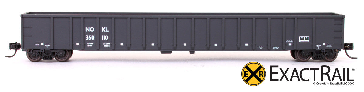 X - N - Thrall 3564 Gondola : NOKL - ExactRail Model Trains - 2