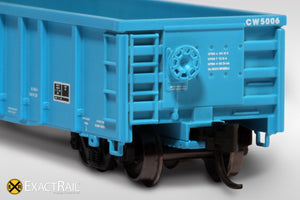 N - Thrall 2743 Gondola : CW - ExactRail Model Trains - 4