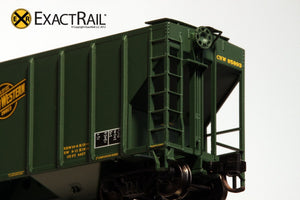 N - PS-2CD 4427 Covered Hopper : CNW - ExactRail Model Trains - 5