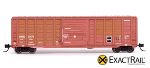 N - PS 50' Waffle Boxcar : DME - ExactRail Model Trains - 2