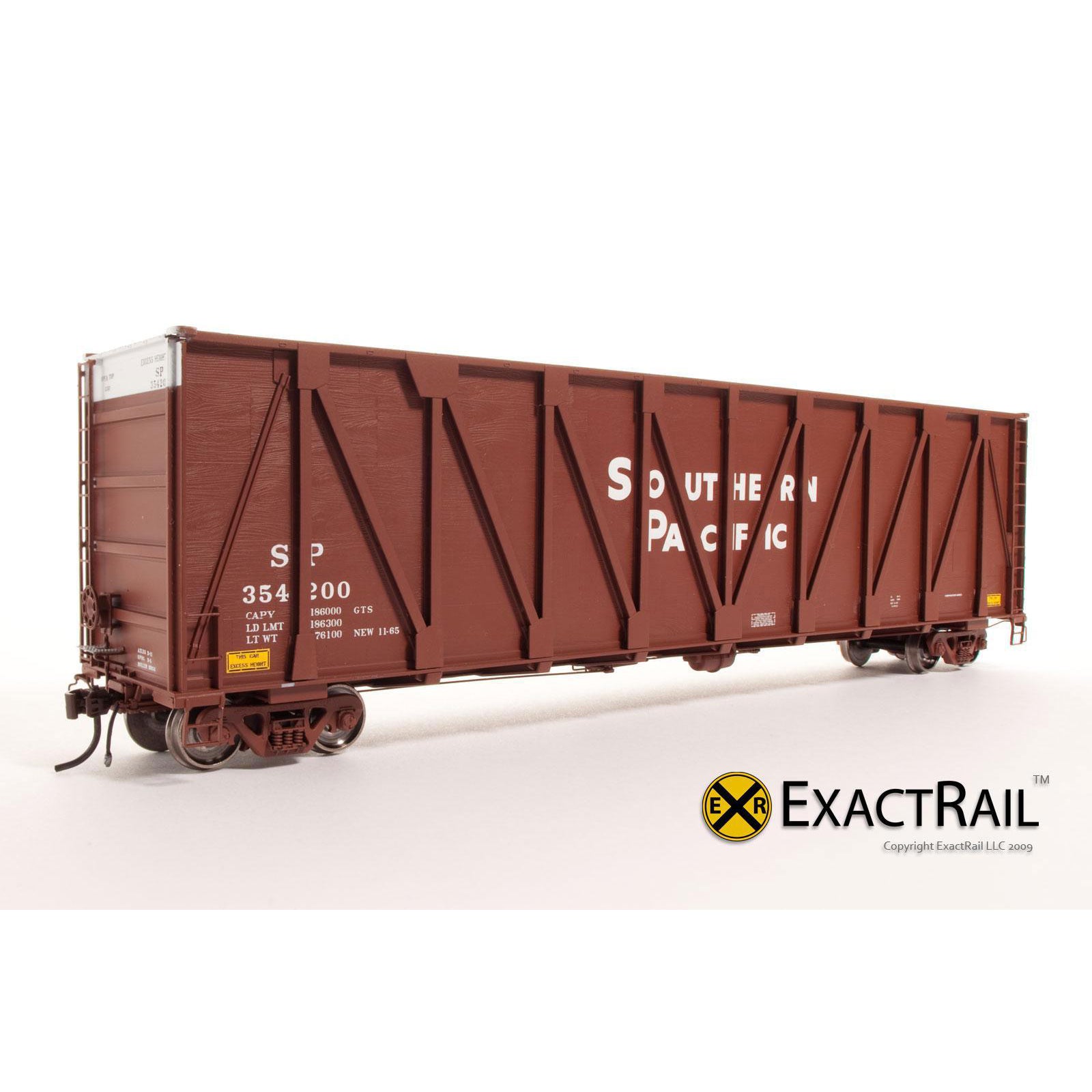 HO Scale: Gunderson 7466 Wood Chip Gondola - Southern Pacific