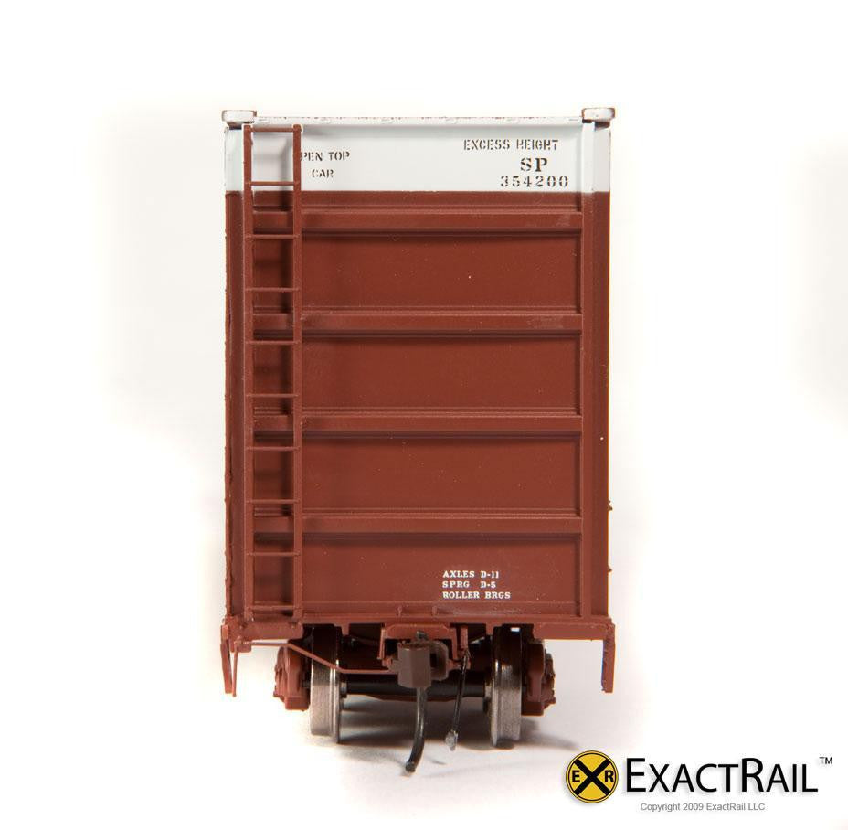 X - Gunderson 7466 Wood Chip Gondola : SP - ExactRail Model Trains - 8