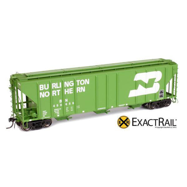 PS-2CD 4427 Covered Hopper HO Scale | BN | ExactRail - ExactRail