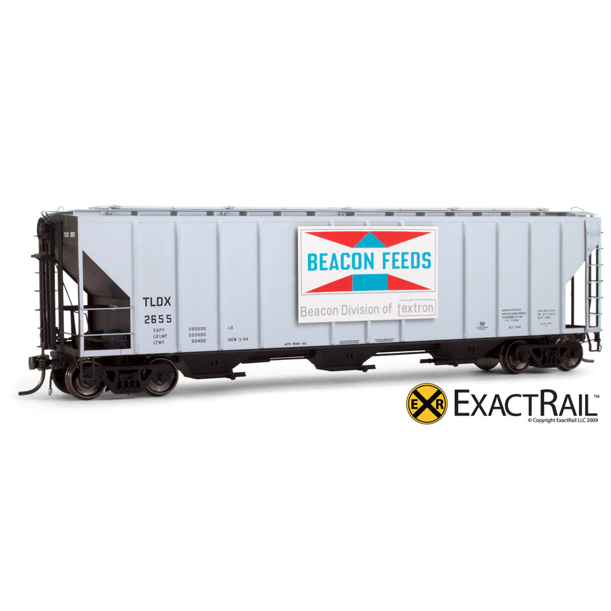 HO Scale: PS-2CD 4427 Covered Hopper - Beacon