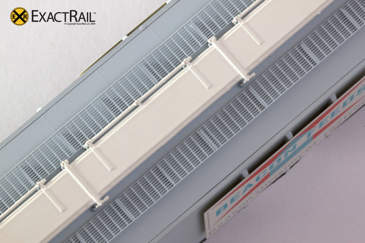 X - PS-2CD 4427 Covered Hopper : Beacon - ExactRail Model Trains - 6