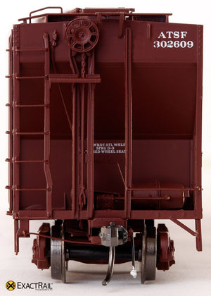 PS-2CD 4427 Covered Hopper : ATSF - ExactRail Model Trains - 3